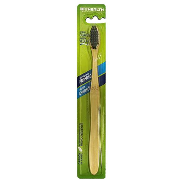 Cepillo de Bamboo con Cerdas de Carbón BioHealth
