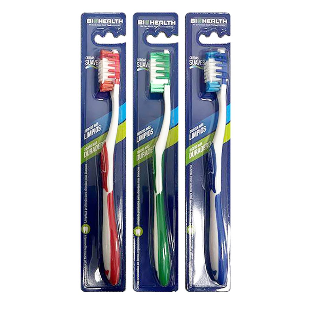 Cepillo Nylon Plástico BioHealth