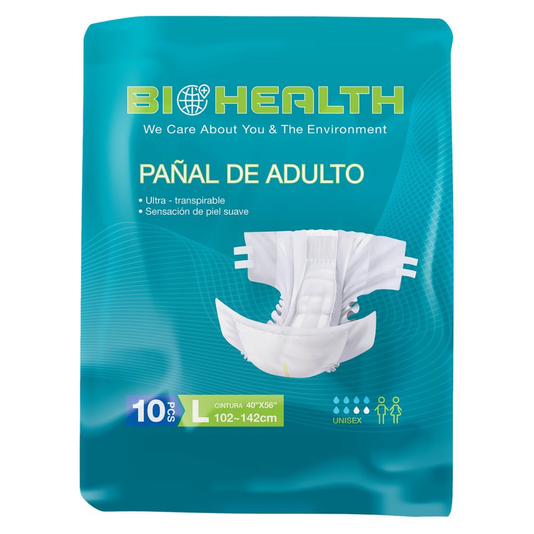 Pañal De Adulto BioHealth (Cinta Ajustables Talla L)