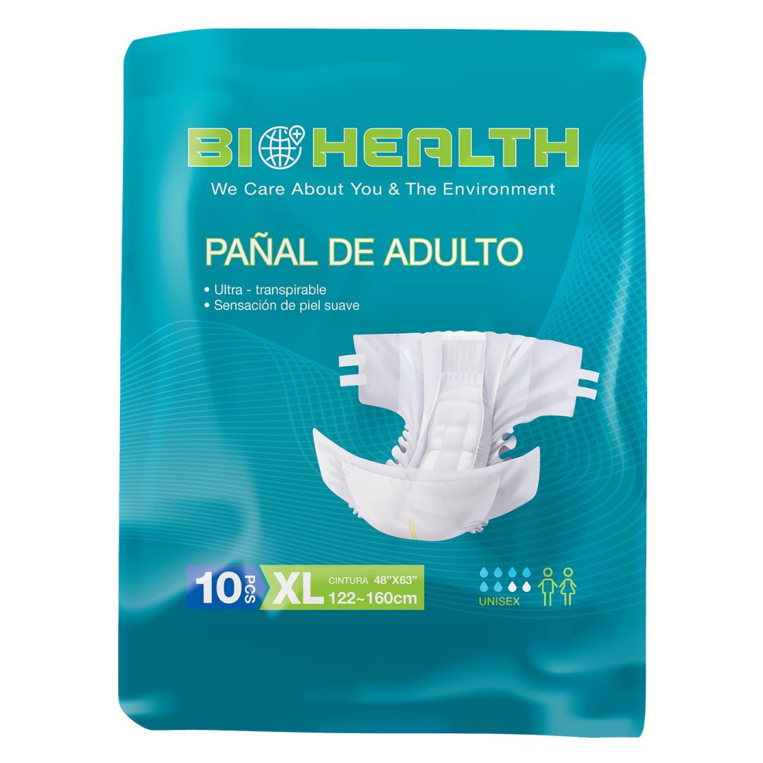 Pañal De Adulto BioHealth (Cinta Ajustables Talla XL)