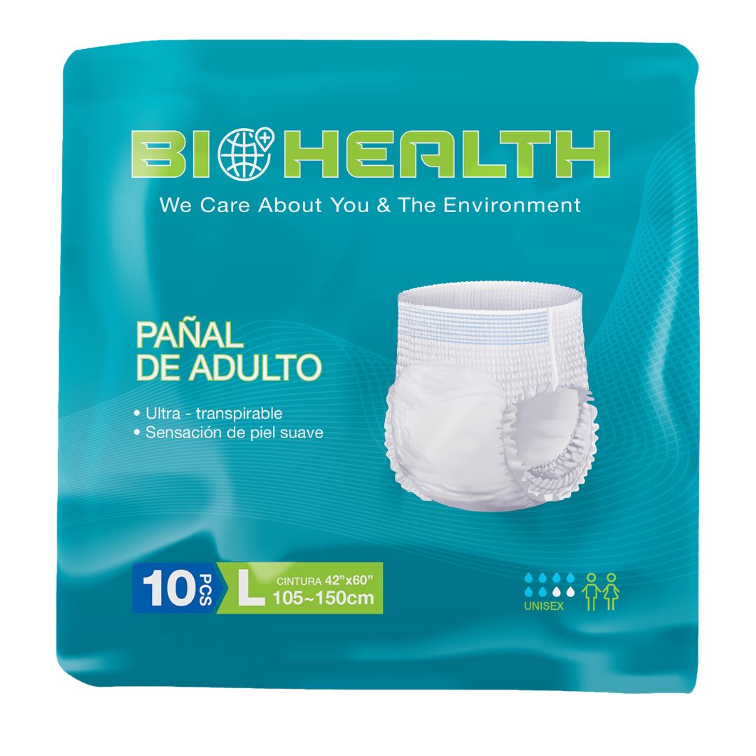Pañal De Adulto BioHealth (Pantalón Talla L)