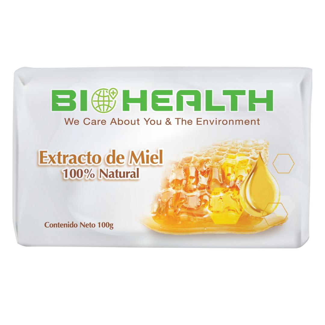 Jabón de Tocador Extracto de Miel Biohealth 100g