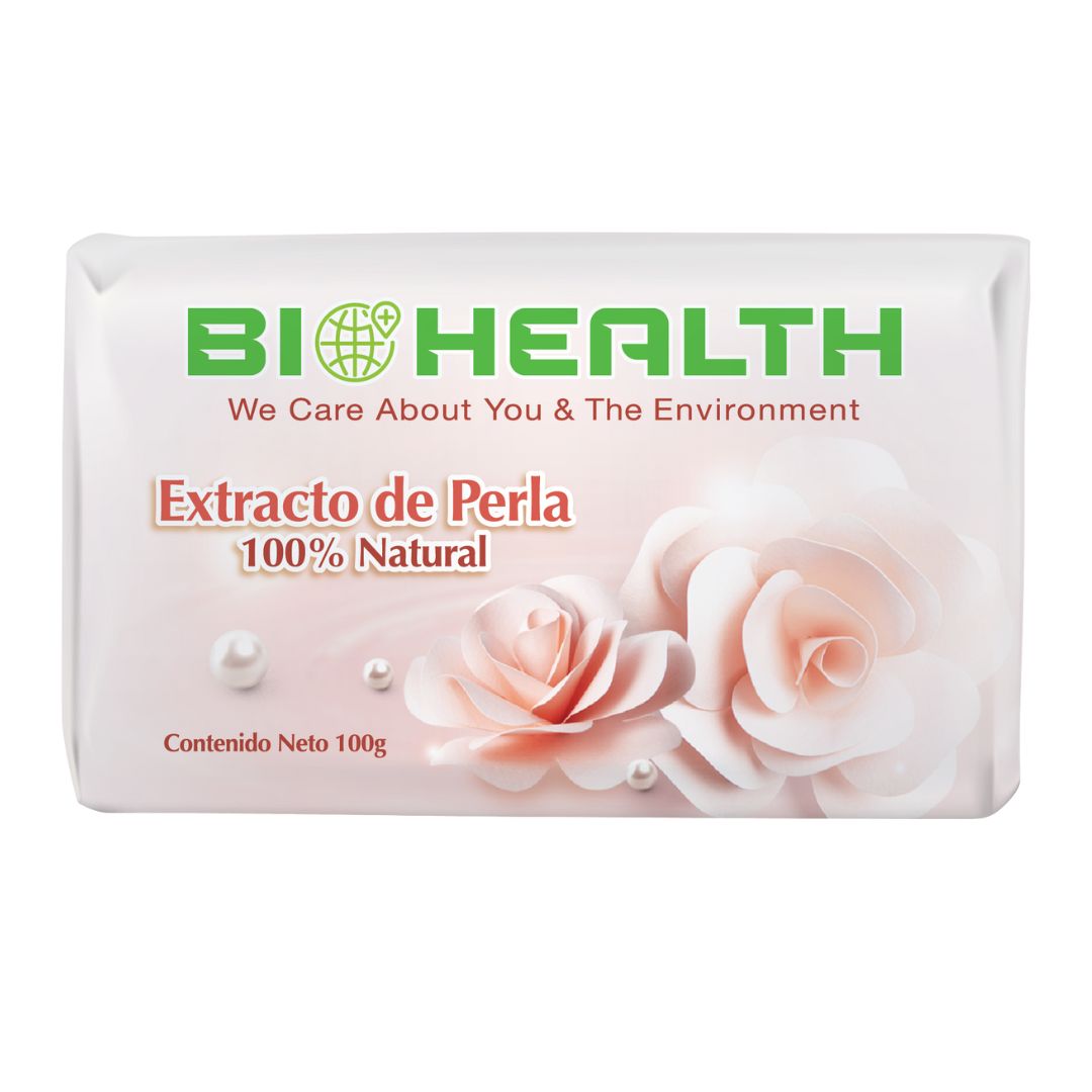 Jabón de Tocador Extracto de Perla Biohealth 100g